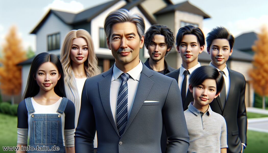 Patrick Ohrner: Porträt des Geschäftsführers der Solid Estate GmbH und seiner Familie